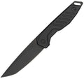 Extrema Ratio BFK Pixel fixed blade knife with black MagnaCut tanto blade and black aluminum handle (EX0253MBA1)