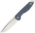 Extrema Ratio BFK Pixel fixed blade knife with satin nitrogen steel tanto blade and blue-gray G10 handle (EX0253NSM3)