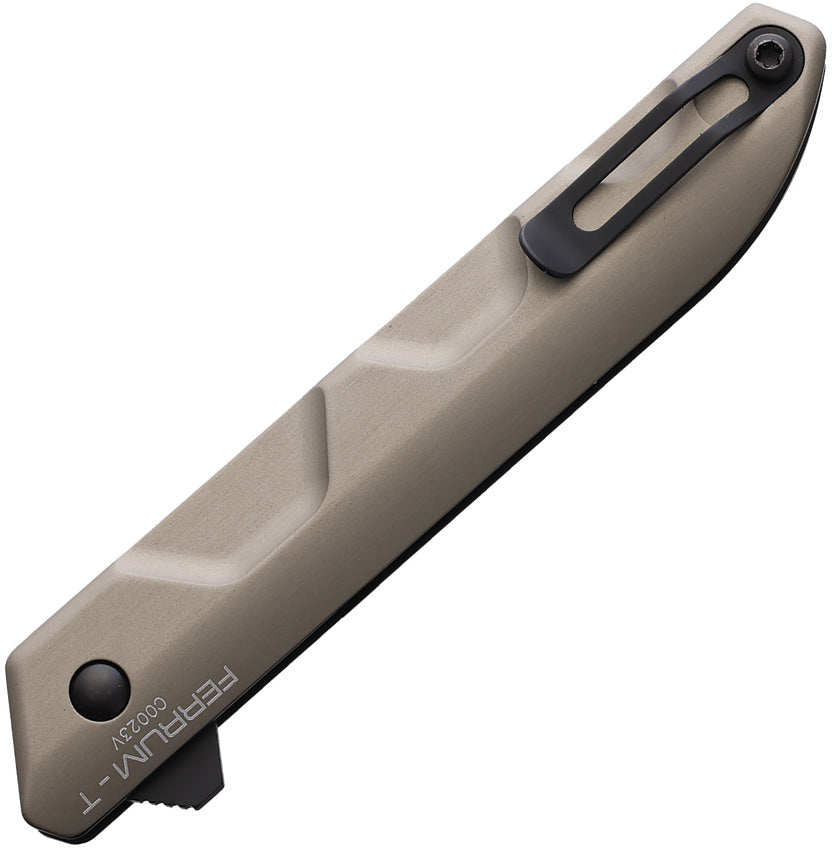 EX0367BLKTM Ferrum T Linerlock Mud