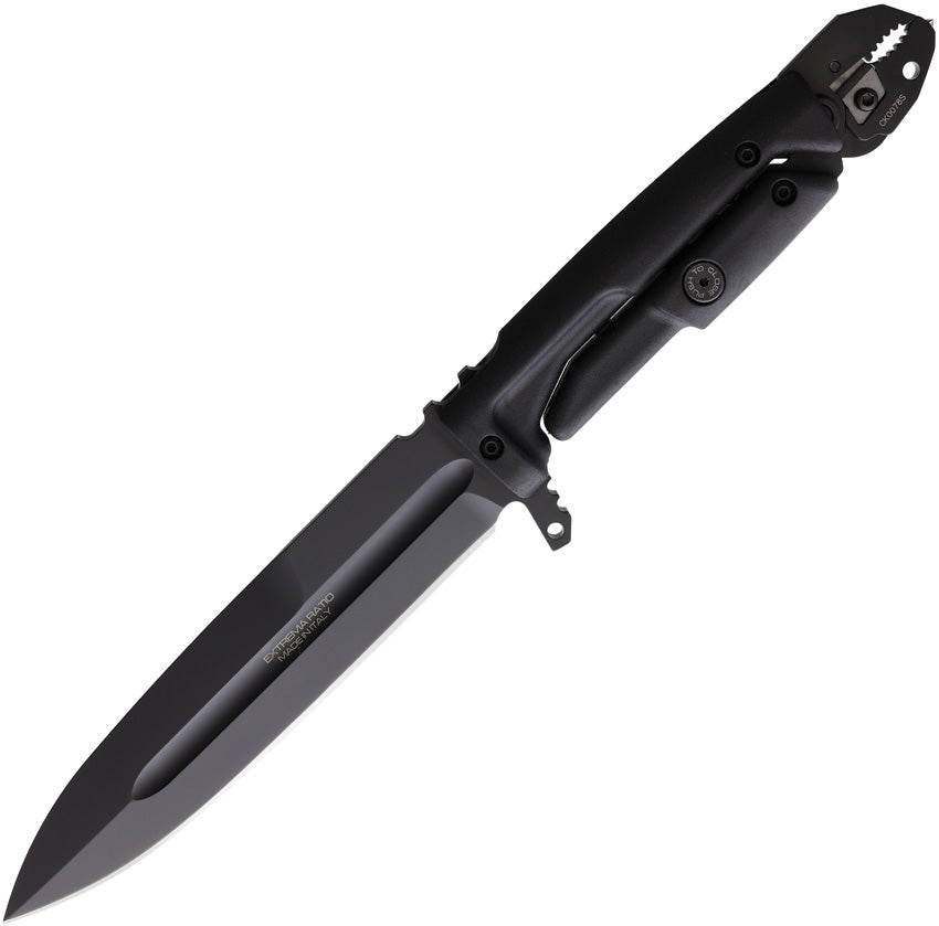 EX0370BLK Silente Fixed Blade Black