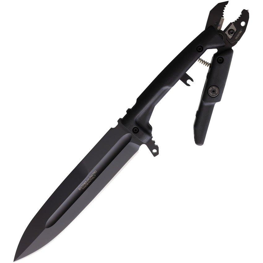 EX0370BLK Silente Fixed Blade Black