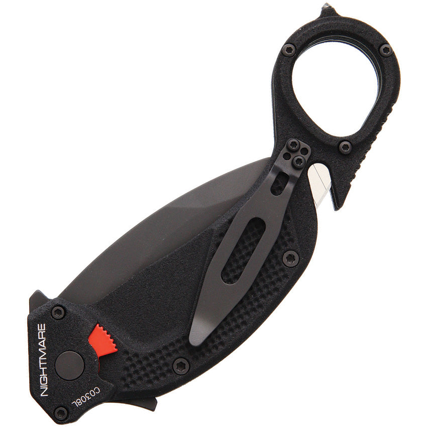 EX0454BLK Nightmare Karambit Black