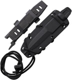 EX0475MGCBLK Requiem EVO Dark Fixed Blade