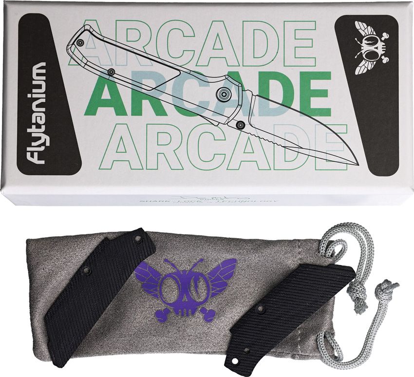 FLY1252 Flytanium Arcade Shark-Lock Ultem