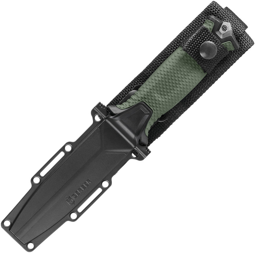 G1069028 Strongarm Fixed Blade PE Green