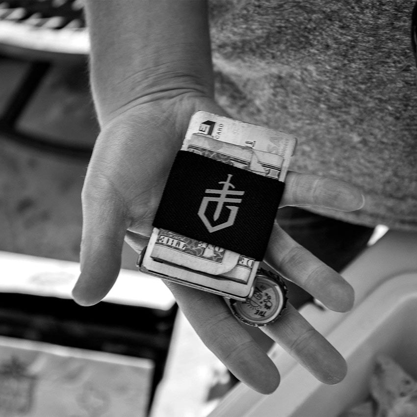 G1492 Barbill Geldbörse Schwarz