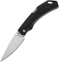 G2009292: Gerber Forefront lockback, black nylon handle, 3.25" bead blast 420HC spear point blade