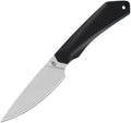 G2009298: Gerber Forefront fixed blade, black GFN handle with rubber insert, 4" bead blast 420HC blade