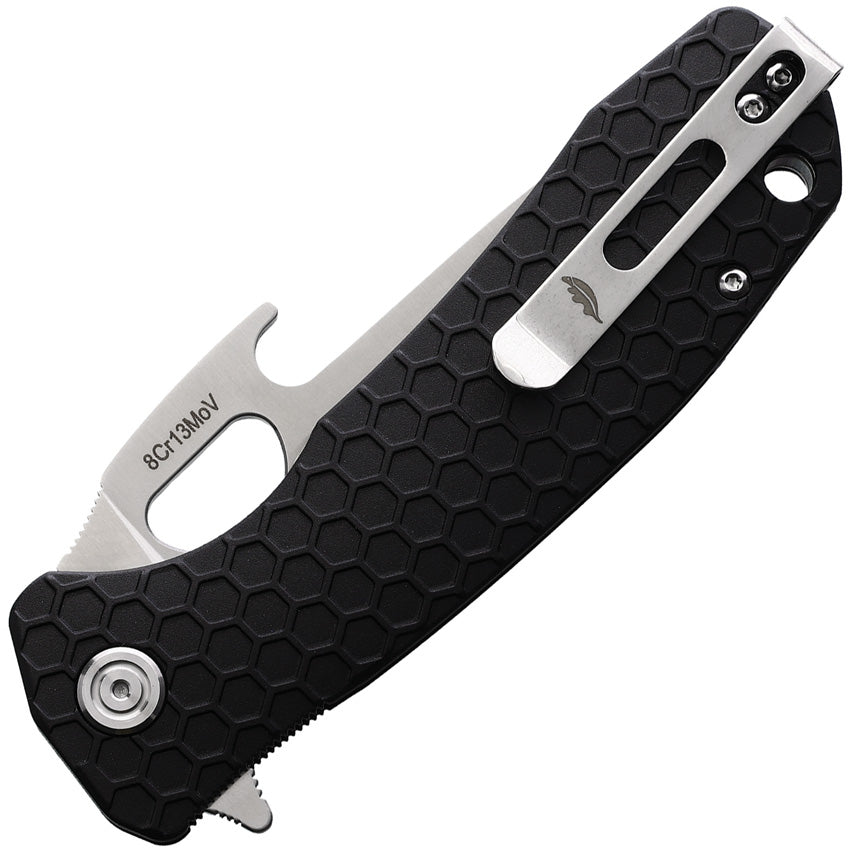 HB1051 Honey Badger Large Easy Open Linerlock Blk