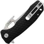 HB1051 Honey Badger Large Easy Open Linerlock Blk