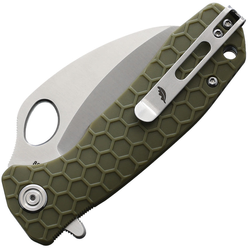 HB1123 Medium Claw Linerlock Grn