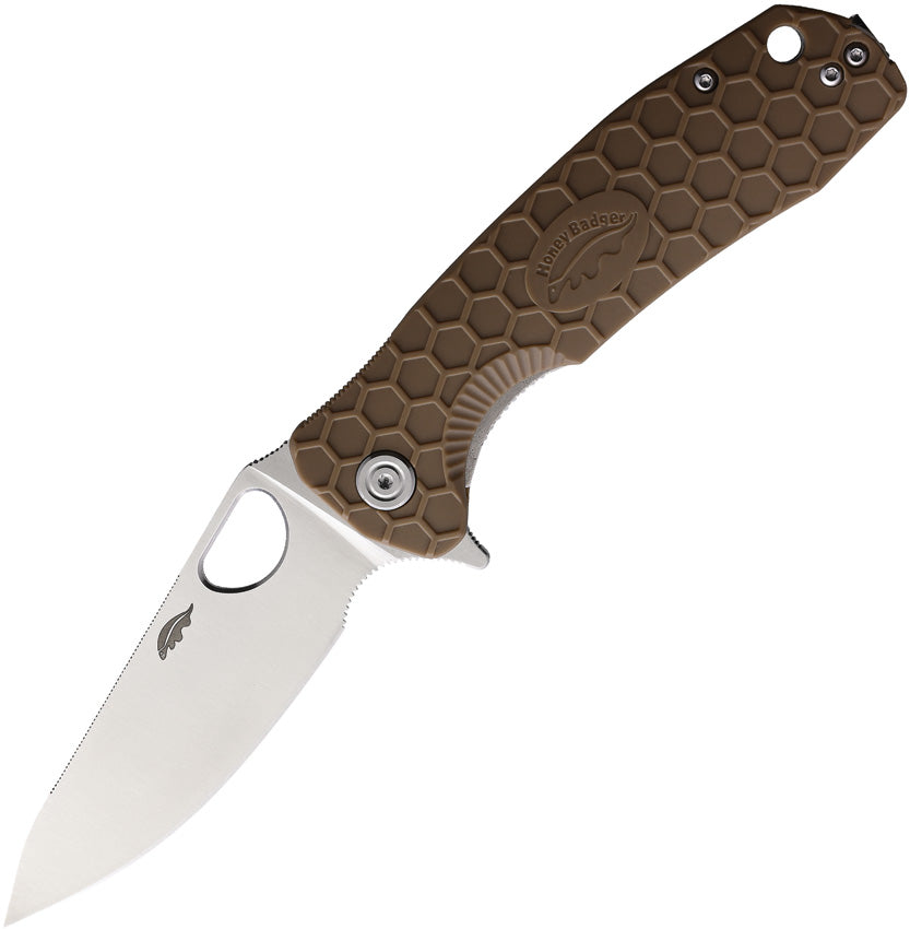 HB1289 Large Leaf Linerlock Tan