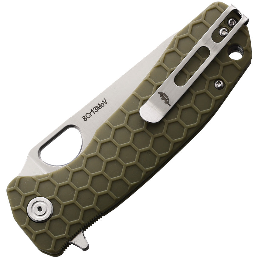 HB1290 Large Leaf Linerlock Green