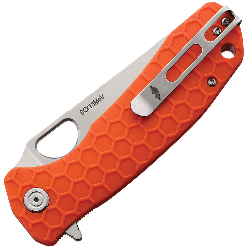 HB1293 Large Leaf Linerlock Orange