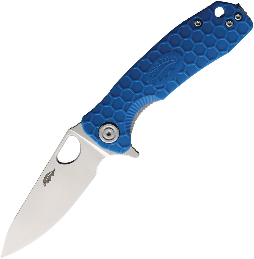 HB1311 Small Leaf Linerlock Blue