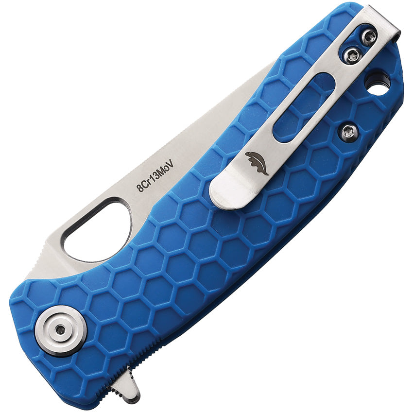 HB1311 Small Leaf Linerlock Blue