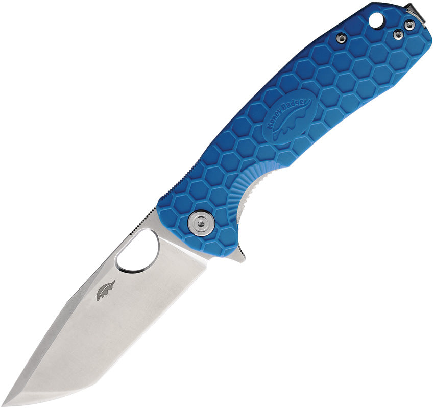 HB1324 Large Linerlock Tanto Blue
