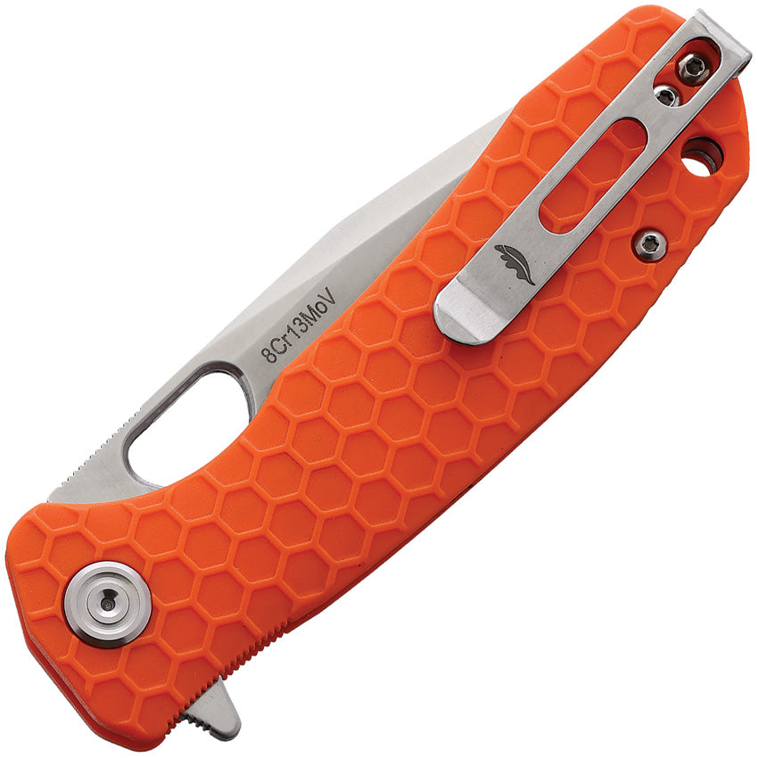 HB1336 Medium Linerlock Tanto Orange