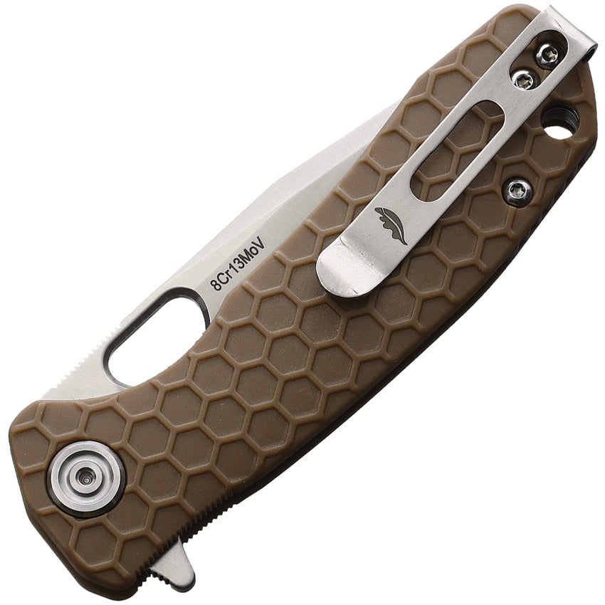 HB1342 Small Linerlock Tan
