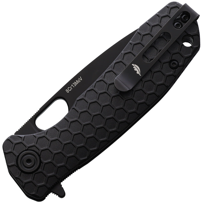 HB1348 Medium Linerlock Black