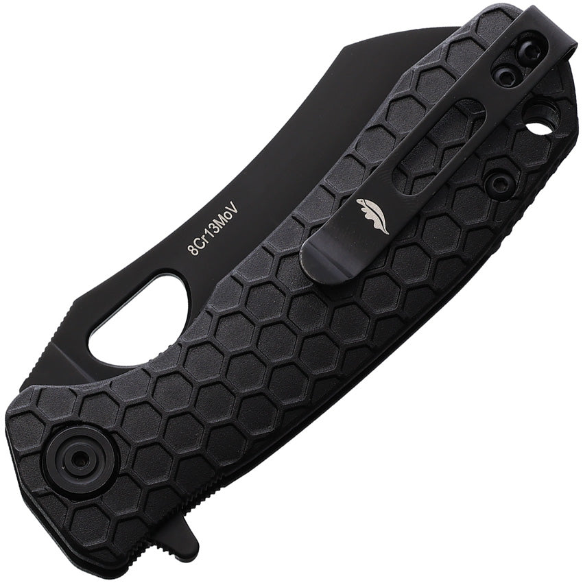 HB1355 Small Linerlock Black