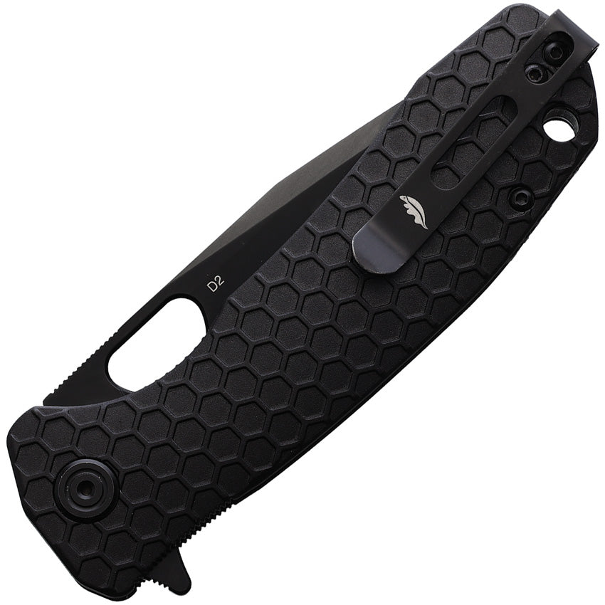 HB4032 Large Linerlock Tanto Black