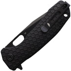 HB4032 Large Linerlock Tanto Black