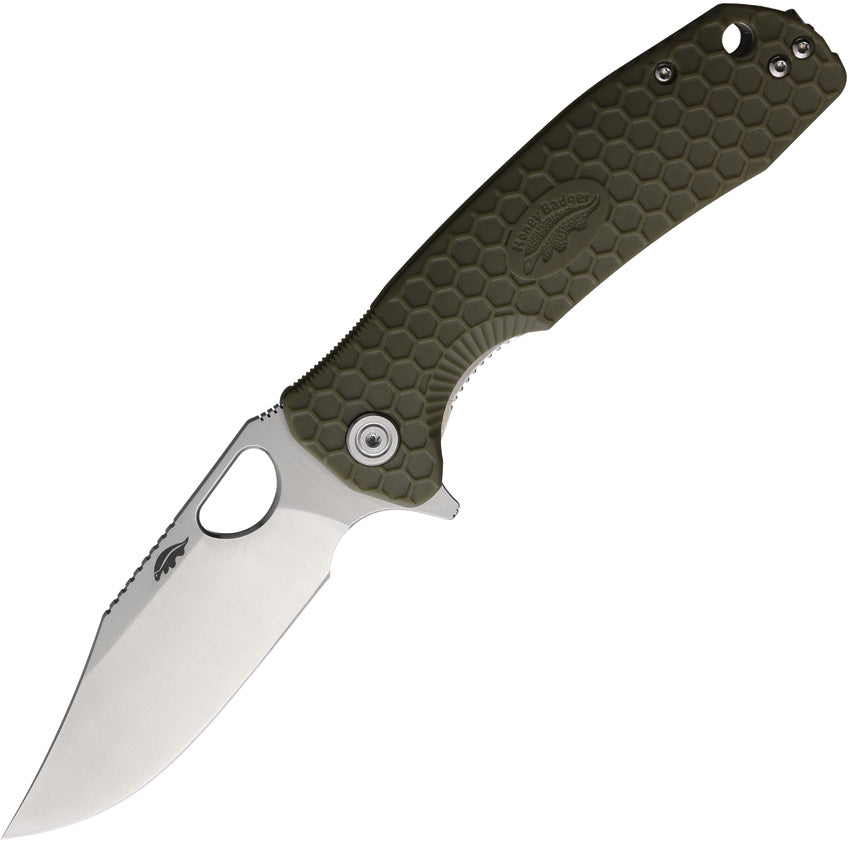 HB4065 Large Linerlock Clip Green