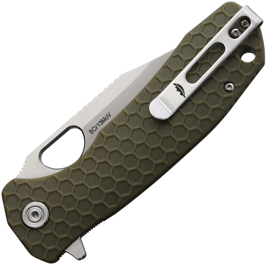HB4065 Large Linerlock Clip Green