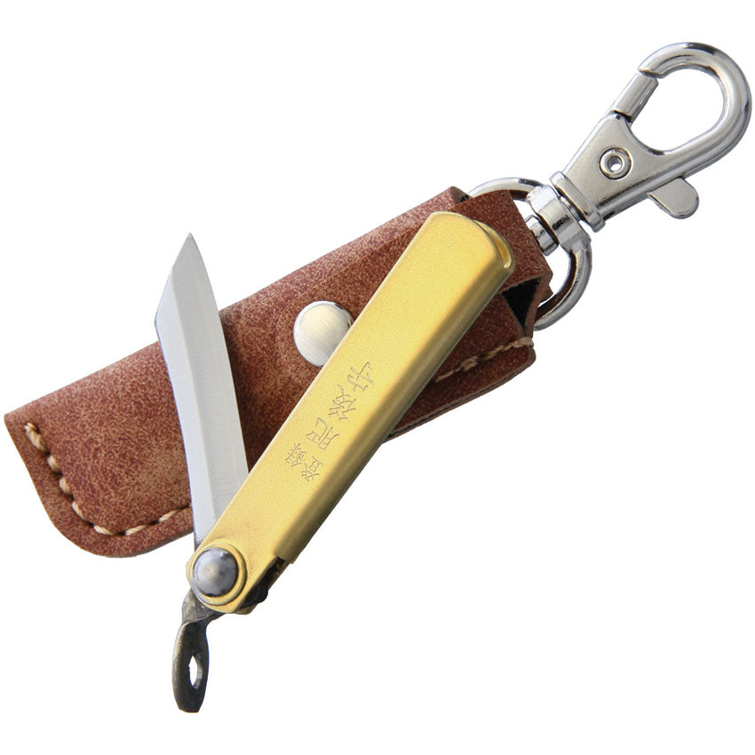 HIGO01BRS Higonokami SK Folder Brass
