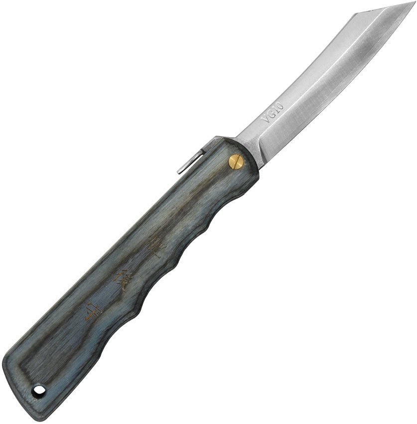 HIGOBL140 Woody VG10 Folder Blue