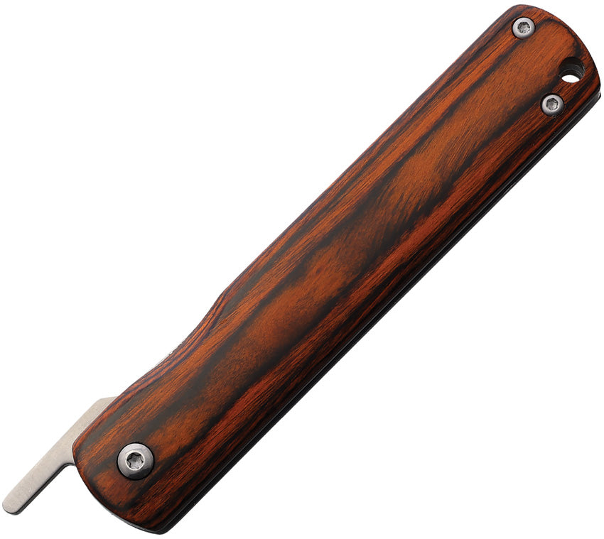 HIGOLNRBR Linerlock Mahogany