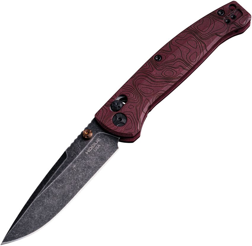 HO24452 Hogue Mysto ABLE Lock Red Richlite