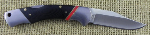 RR1654 Rough Rider Highland Lockback Black