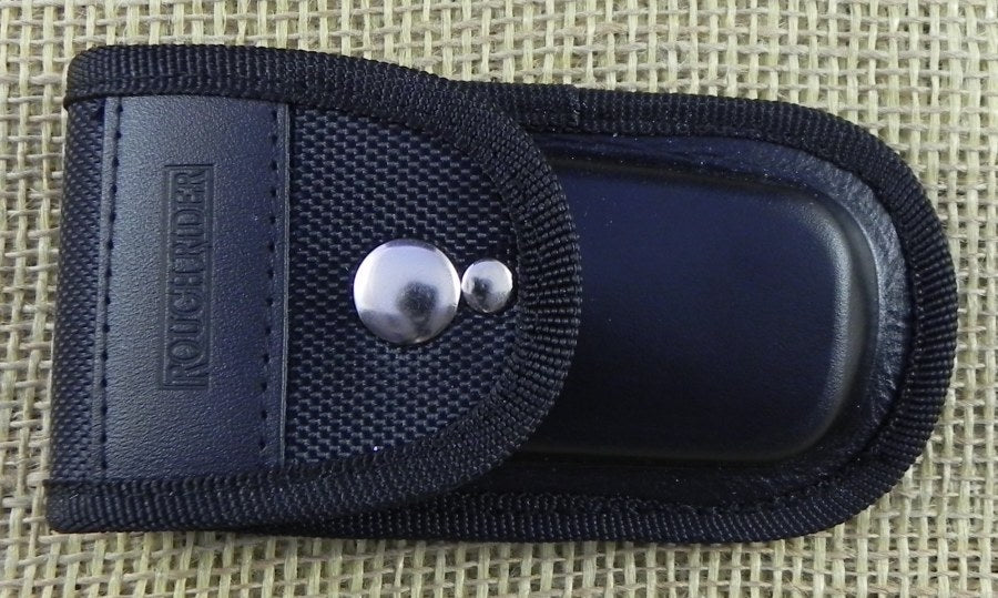 RR1654 Rough Rider Highland Lockback Black