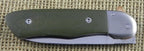 MMML02 Martin Mladek MLADEK-LOCK Green G-10 - Nože Nůž - Custom Production