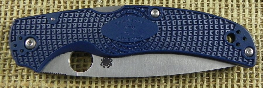 SC244PDBL Native Chief Lockback Blue