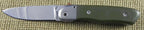 MMML04 Martin Mladek MLADEK-LOCK Green G-10 Nože Nůž - Custom Production