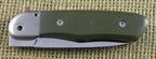MMML04 Martin Mladek MLADEK-LOCK Green G-10 Nože Nůž - Custom Production
