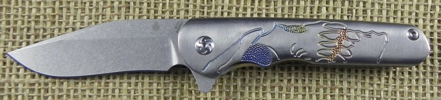 KI3454A3 Kizer FLASH BANG TITANIUM