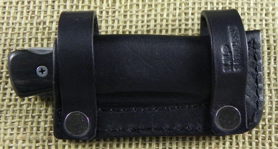 MMLSI0E Martin Mladek Lockback SEKI Japan Blade ATS-34 Eben Handle - Nože Nůž - Custom Production