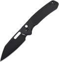 J1925ALBBK Large Pyrite Button Lock Blk
