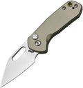 J1933GN CJRB Mini Pyrite Button Lock Green