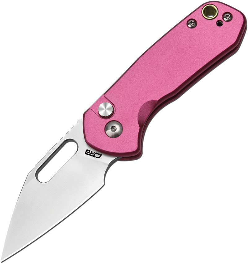 J1933PK Mini Pyrite Button Lock Pink