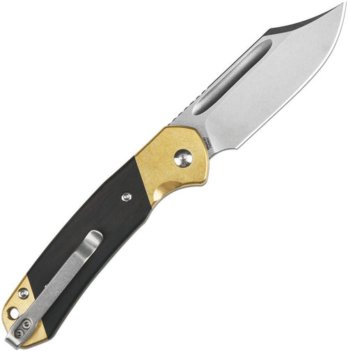 J1942SJBREB CJRB Bowie Pyrite Slip Joint Brass
