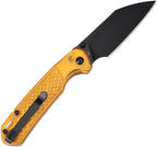 J1945AMB Pyrite Light Button Lock Amber