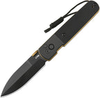 J1951BG Locust Button Lock Black