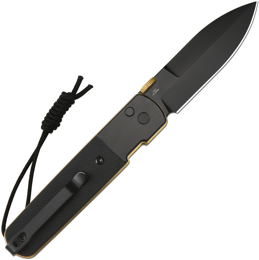 J1951BG Locust Button Lock Black