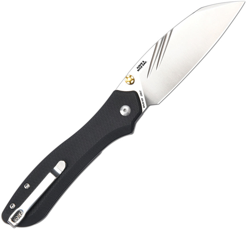 J1957BK Fugly Linerlock Black G10
