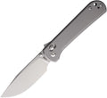 J1960TI: CJRB Bolt Recoil Lock, gray titanium handle, 3.25" stonewash AR-RPM9 drop point blade